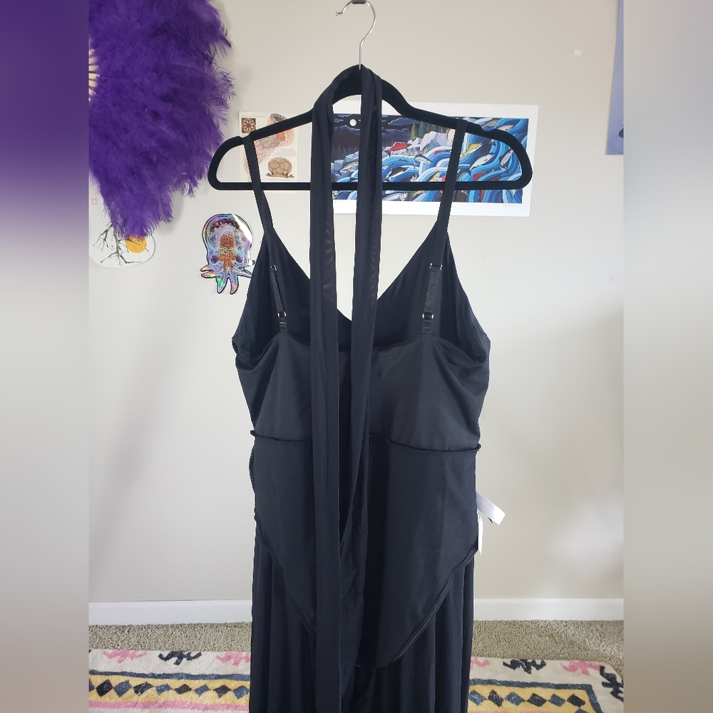 BLACKMILK SHEER RETRO WIDE LEG JUMPSUIT LIMITED XL NWT - Picture 7 of 7
